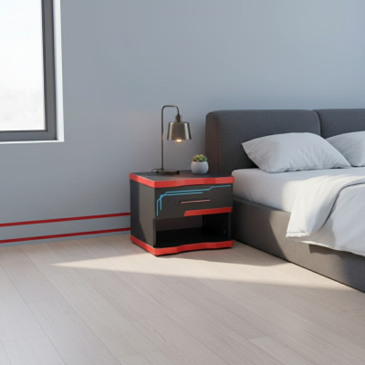 Moderner Nachttisch schwarz Design Nachttisch im Kinderzimmer neue Möbel
