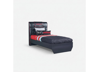Designer Betten Kinderbett Jugendbett Holzmöbel mit weicher 120x200cm