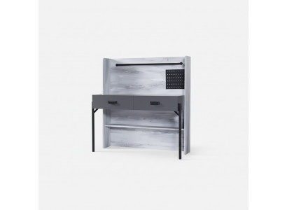 Sekretär Schreibtisch Tisch 130x60x138 Schreibtische Tische Möbel Holz Computer