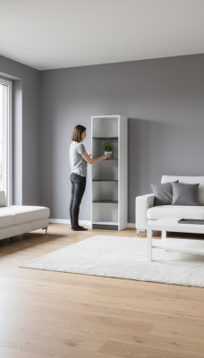 Regal Schrank Bücherregal Mehrzweck Regale Holz Schränke 170x46x42