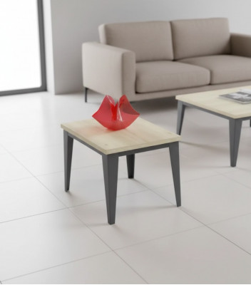 Designer Luxus Brauner Couchtisch Ablage Holzmöbel Moderne Büromöbel