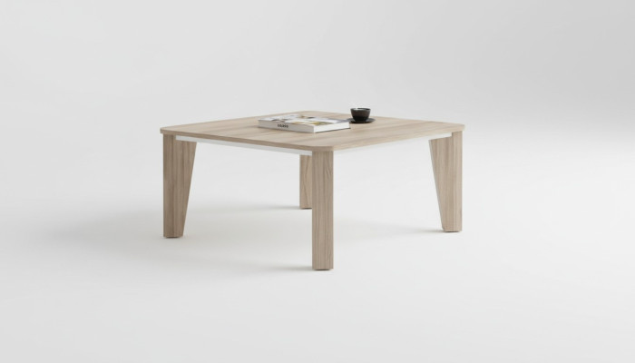 Designer Hellbrauner Couchtisch Holzmöbel Beistelltische Luxus Möbel