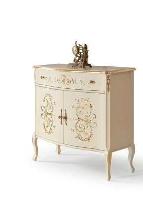 Klassisches Weißes Sideboard Holzmöbel Designer Kommode Wohnzimmer Neu
