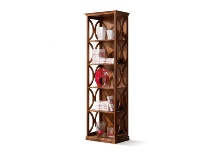 Modernes Bücherregal Holzmöbel Designer Einrichtung Wohnzimmer Möbel