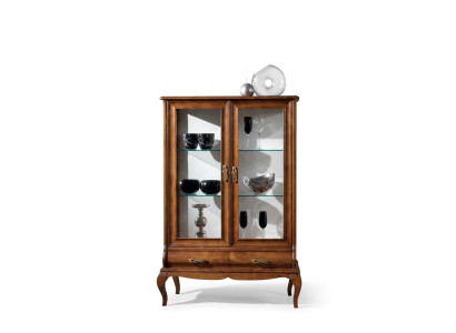 Luxuriöser Holz Kleiderschrank Schrank klassischem Vitrine Kleiderschrank