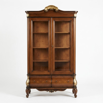 Luxus Vitrine Ausgefallene Möbel Schrank Vitrinen Glas Holz Schränke Neu