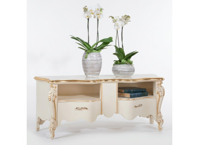 TV Regal Kommode rtv Regal Holztisch klassisches Design Lowboard Regale