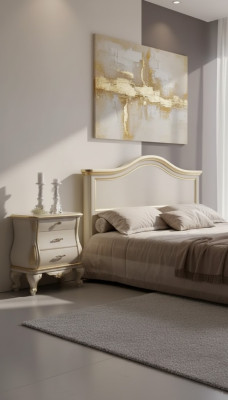 Modern Designer Nachttisch aus weißem Holz im Schlafzimmer klassische Möbel
