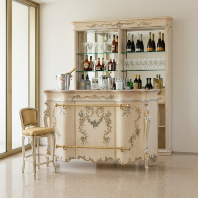 Bar Schrank Holz Schränke Tresen Haus Bars Theke Tisch Weinschrank