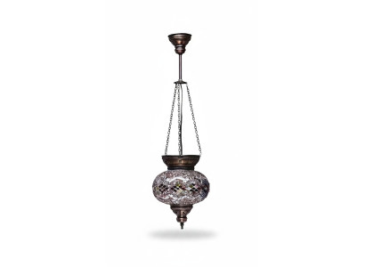 Lampen Deckenleuchter Lüster Kronleuchter Deckenlampe Glas Silber Neu