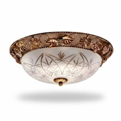 Deckenleuchter Lüster Kronleuchter Deckenlampe Lampen Glas Gold Art