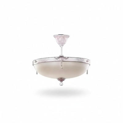 Deckenleuchter Lüster Modern Kronleuchter Deckenlampe Weiß Glas Lampen