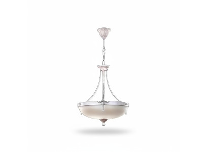 Kronleuchter Deckenleuchter Lüster Modern Deckenlampe Beige Glas Lampen