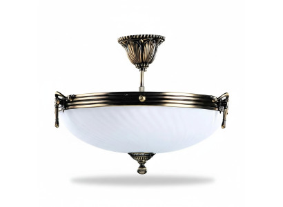 Lampen Lüster Deckenlampe Deckenleuchter Kronleuchter Glas Weiß Atr