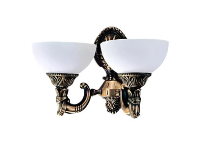 Wandlampe Wandleuchten Art Wandleuchte Lüster Wand Lampen Weiß Glas