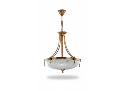 Lampe Deckenlampe Lüster Deckenleuchter Kronleuchter Glas Grau Gold