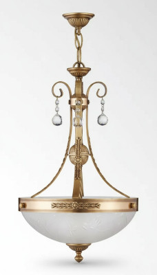 Lampe Deckenlampe Lüster Deckenleuchter Kronleuchter Glas Gold Grau