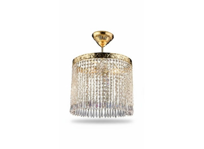Deckenlampe Deckenleuchter Kronleuchter Gold Lüster Kristall Lampe