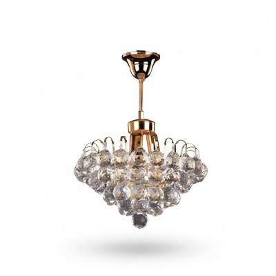 Deckenlampe Deckenleuchter Kronleuchter Gold Lüster Kristall Lampe