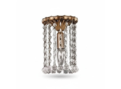 Lüster Deckenleuchter Kronleuchter Gold Deckenlampe Kristall Lampe