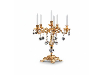 Kerzenständer Kerzenleuchter Kerzenhalter Tischleuchter Elegant Gold