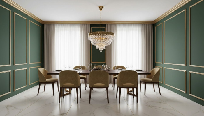 Kronleuchter Deckenleuchter Luxus Gold Deckenlampe Lüster Kristall Art