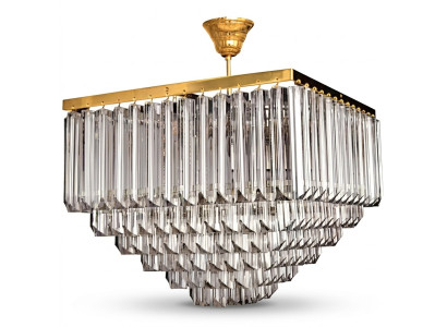 Deckenleuchter Luxus Gold Kronleuchter Deckenlampe Lüster Kristall Leuchte