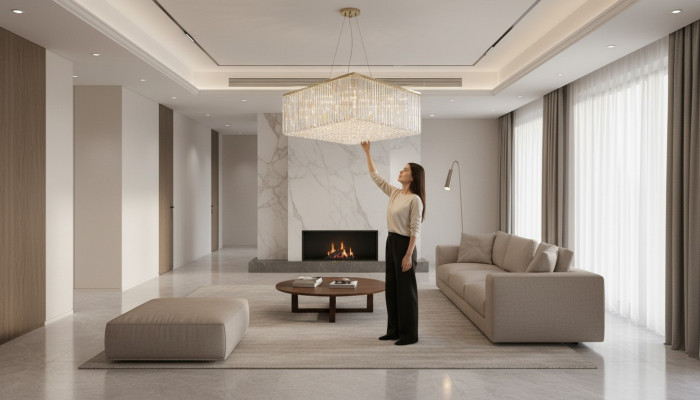 Luster Lampe Deckenleuchter Luxus Gold Kronleuchter Deckenlampe Kristall