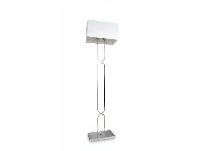 Standlampe Stehlampe Stand Leuchten Lampen Lampe Weiß Modern Metall