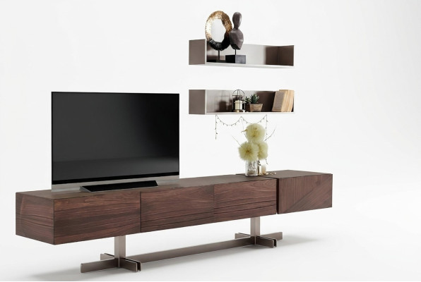 Luxuriöser TV-Schrank im modernen Stil aus strapazierfähigem Holz