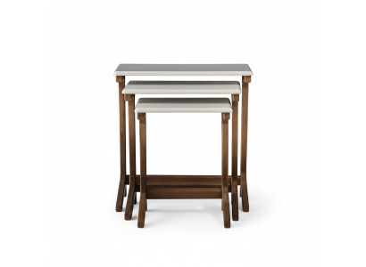 Moderne Beistelltisce Gruppe Kaffetisch Couchtisch Luxus Möbel Set Neu