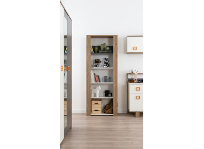 Bücherregal Standregal Kinderregal Regal Bücherschrank Holz Braun Neu