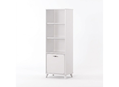 Bücherregal Bücherschrank Standregal Kinderregal Regal Holz Weiß Regale