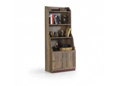 Kinderregal Bücherregal Bücherschrank Standregal Regal Holz Braun Schrank