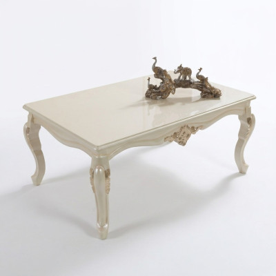 Couchtisch Wohnzimmertisch Beistelltisch Konsolen Beige Holz Tisch