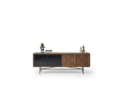 Anrichte Esszimmer Sideboard Kommode Holz Braun Schrank Kommoden