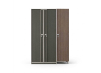 Holzschrank Kleiderschrank Kinderschrank Schrank Holz Grau Design