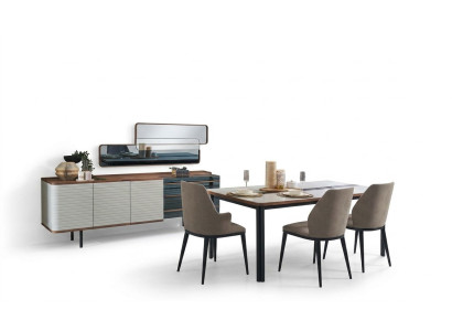 Essecke Esszimmer Garnitur Essgruppe Esszimmermöbel Set 9tlg Holz Weiß