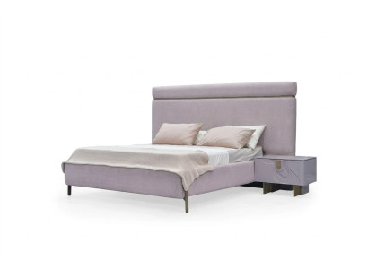 Doppelbett Komplette Schlafzimmermöbel Bett Rosa Luxus Set 3tlg Holz