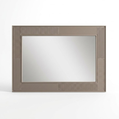 Spiegel Wandspiegel Dekospiegel Flurspiegel Luxus Modern Grau