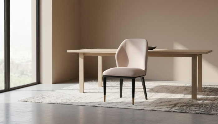 Luxus Esszimmerstühle Küchenstühle Modern Design Stühl Lehnstühle Beige Neu