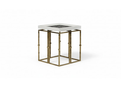 Beistelltisch Couchtisch Kaffeetisch Sofatisch Tisch Wohnzimmer Gold