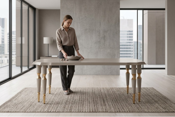 Luxus Wohnzimmer Couchtisch Design Wohnzimmermöbel Kaffeetisch Farbe Beige Neu