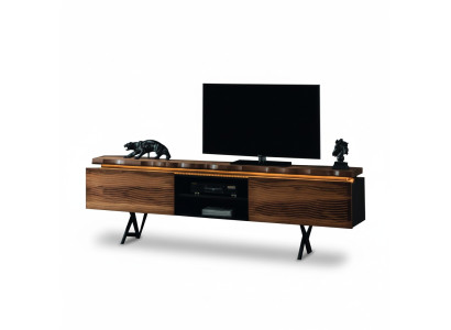 Robustes Holz Sideboard Luxuriöses Lowboard Wohnzimmer TV-Ständer Neu