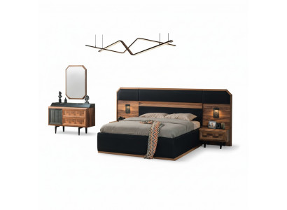 Einzigartige Schlafzimmer Möbel Bettgestell Luxus Nachttische Konsole