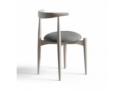 Sitzgarnitur Küchenstühle Esszimmerstühle Holzstühle 4tlg Stühle Beige