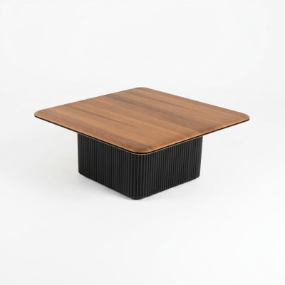 Couchtisch Kaffeetisch Sofatisch Beistelltisch Holz Braun Tisch Design