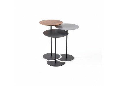 Beistelltisch Garnitur Couchtisch Kaffeetisch Sofatisch Schwarz Tisch