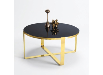 Couchtisch Kaffeetisch Moderne Sofatisch Beistelltisch Glas Gold Tisch