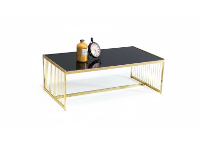 Couchtisch Kaffeetisch Wohnzimmer Tisch Beistelltisch Sofatisch Gold